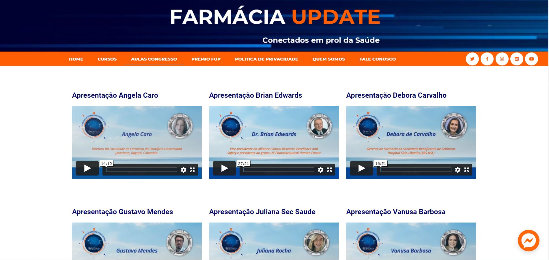 Portal de divulgação de conteúdo