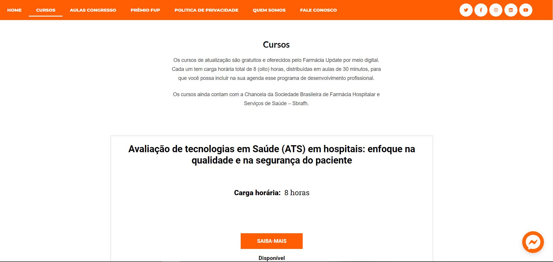 Portal de divulgação de conteúdo