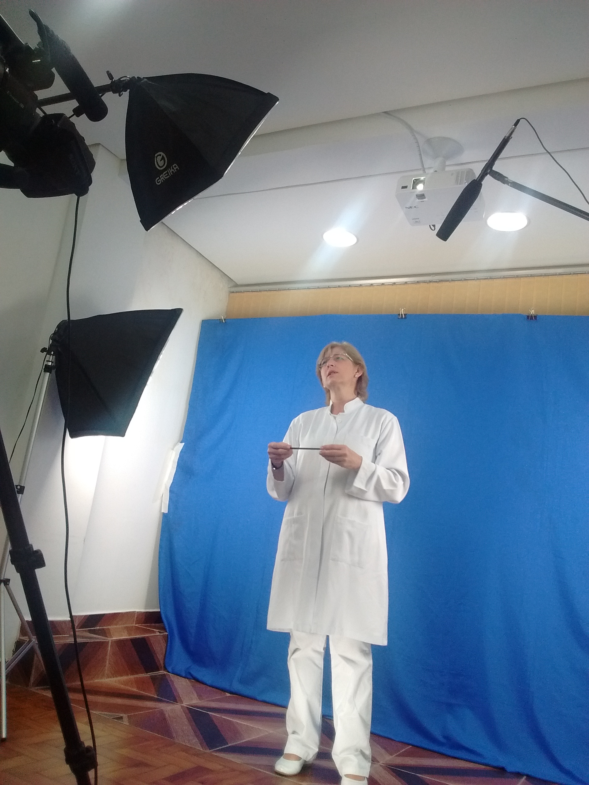 Gravação em local do cliente