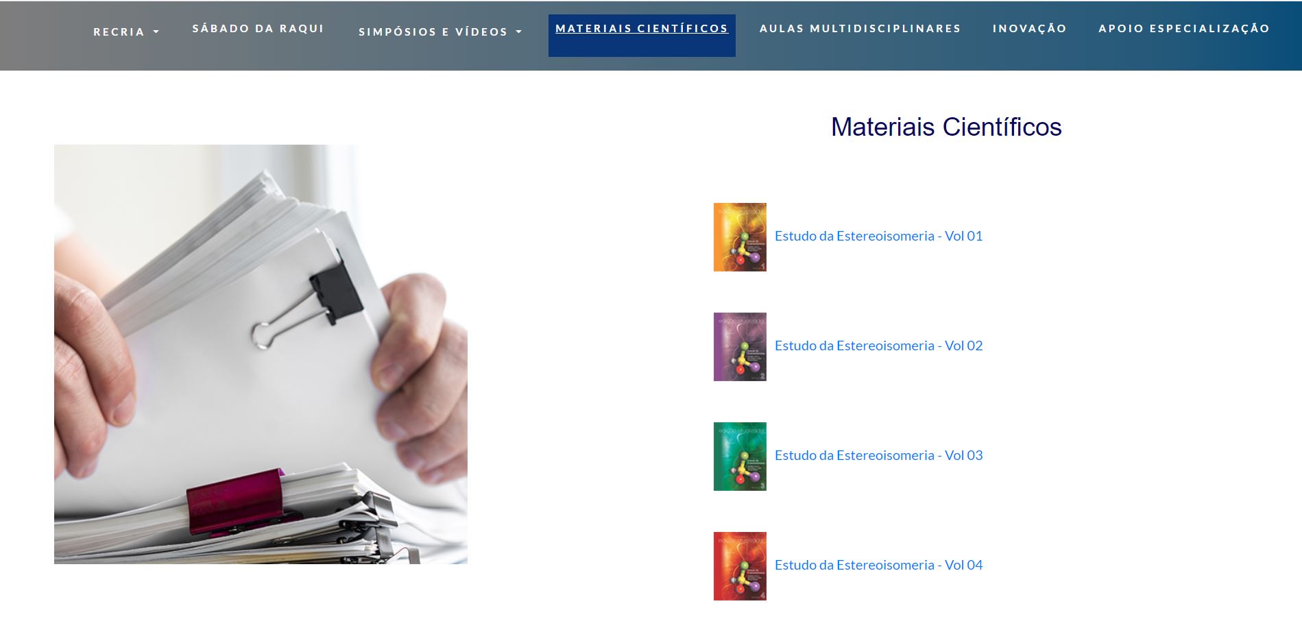 Portal de divulgação científica